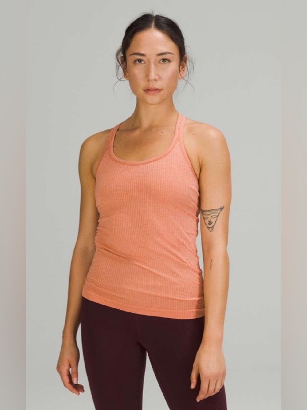 Lululemon Ebb to Street Tank Top -
Pink Savannah
